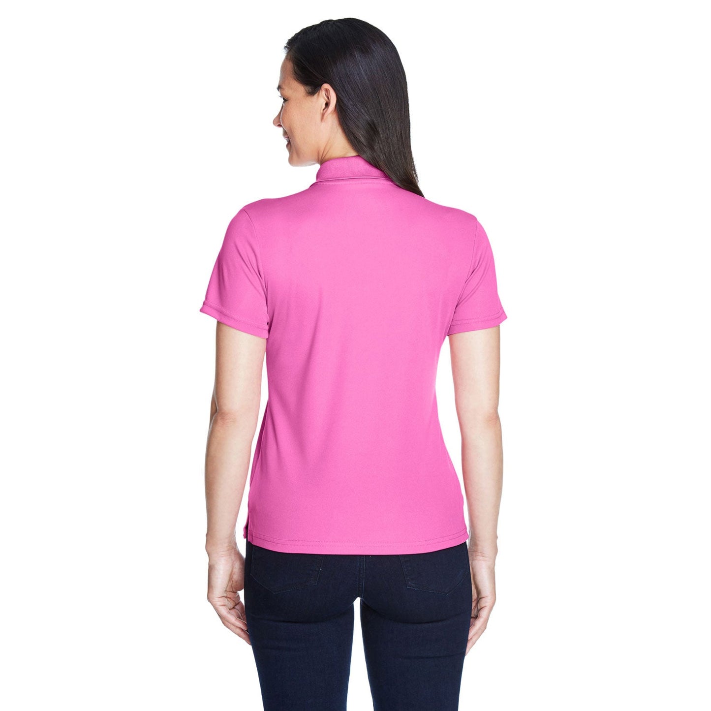 Black Polo Shirt - Core 365 - Performance Pique