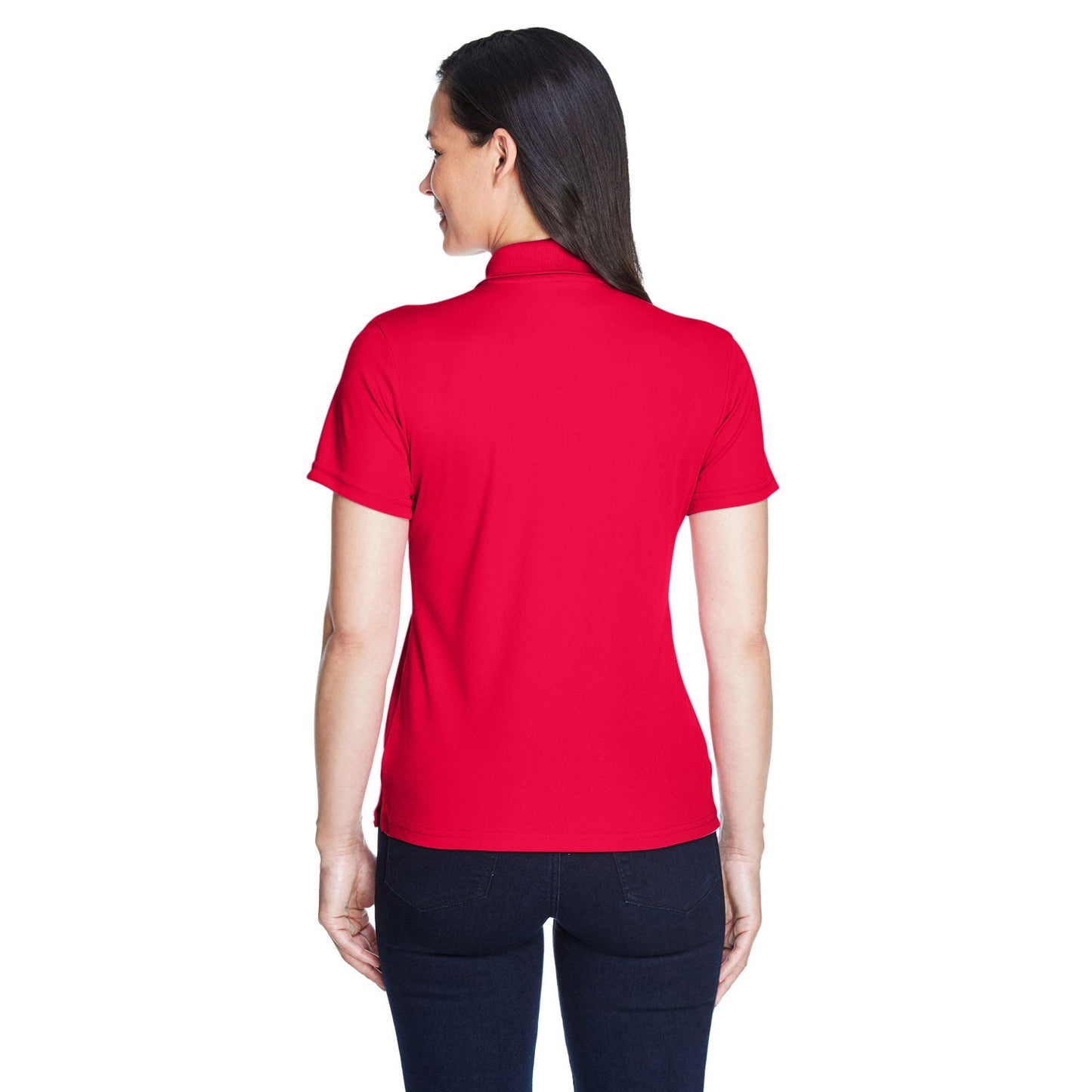 Black Polo Shirt - Core 365 - Performance Pique