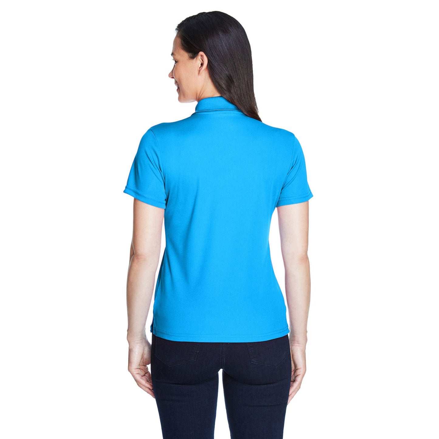 Black Polo Shirt - Core 365 - Performance Pique