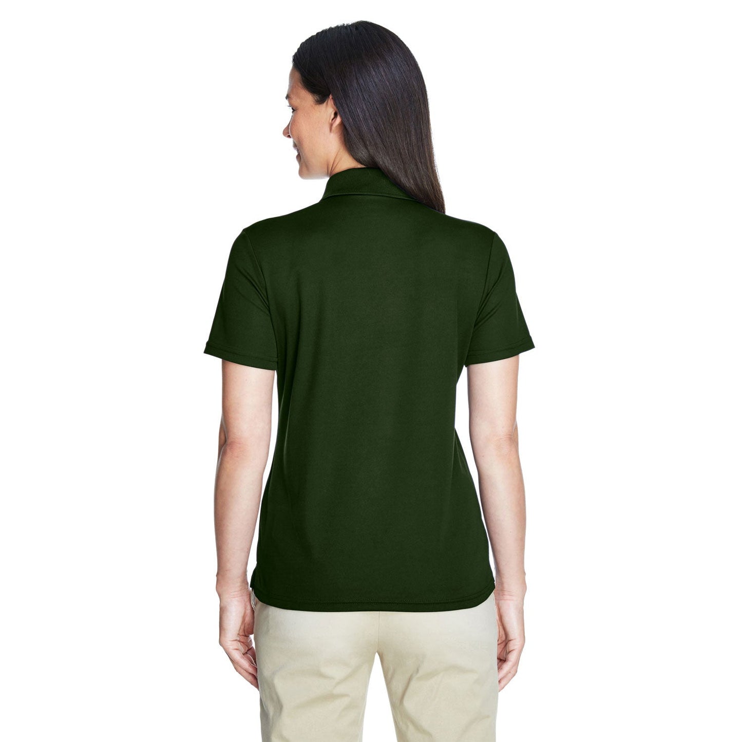 Black Polo Shirt - Core 365 - Performance Pique