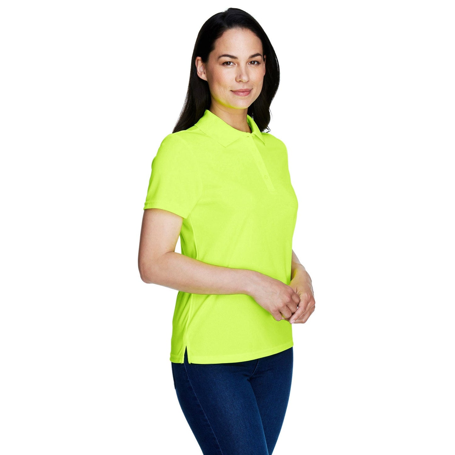 Black Polo Shirt - Core 365 - Performance Pique