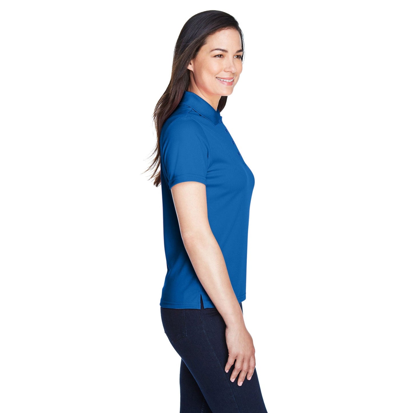Black Polo Shirt - Core 365 - Performance Pique