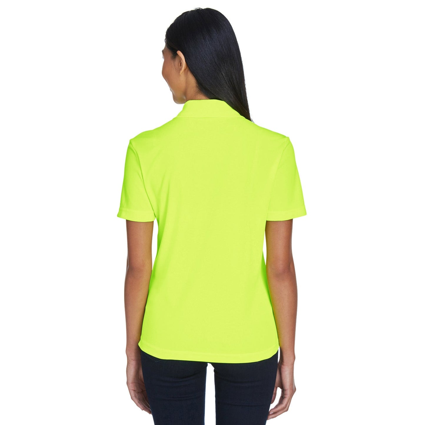 Black Polo Shirt - Core 365 - Performance Fabric