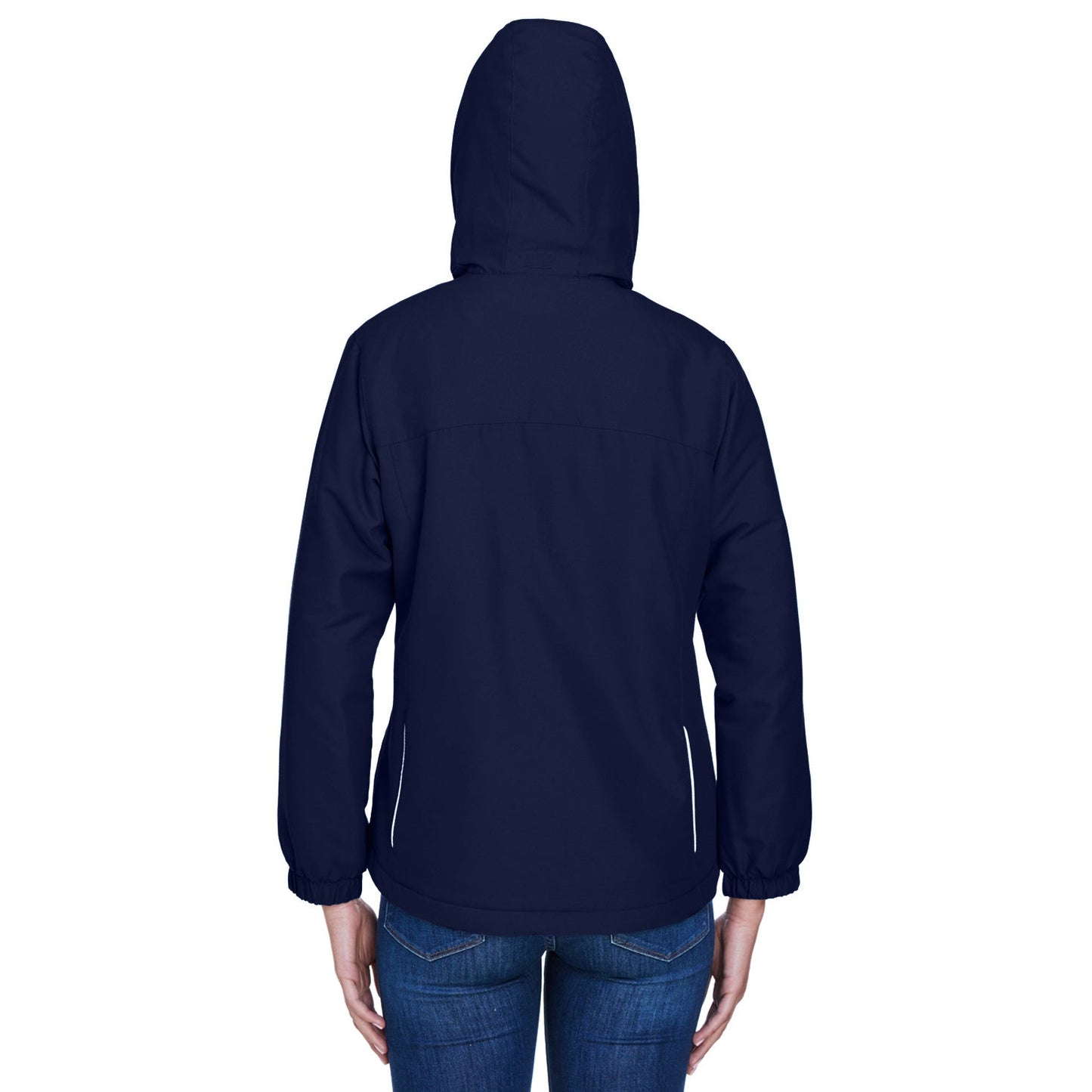 Black Insulated Jacket - Core 365 - Soft Warmth