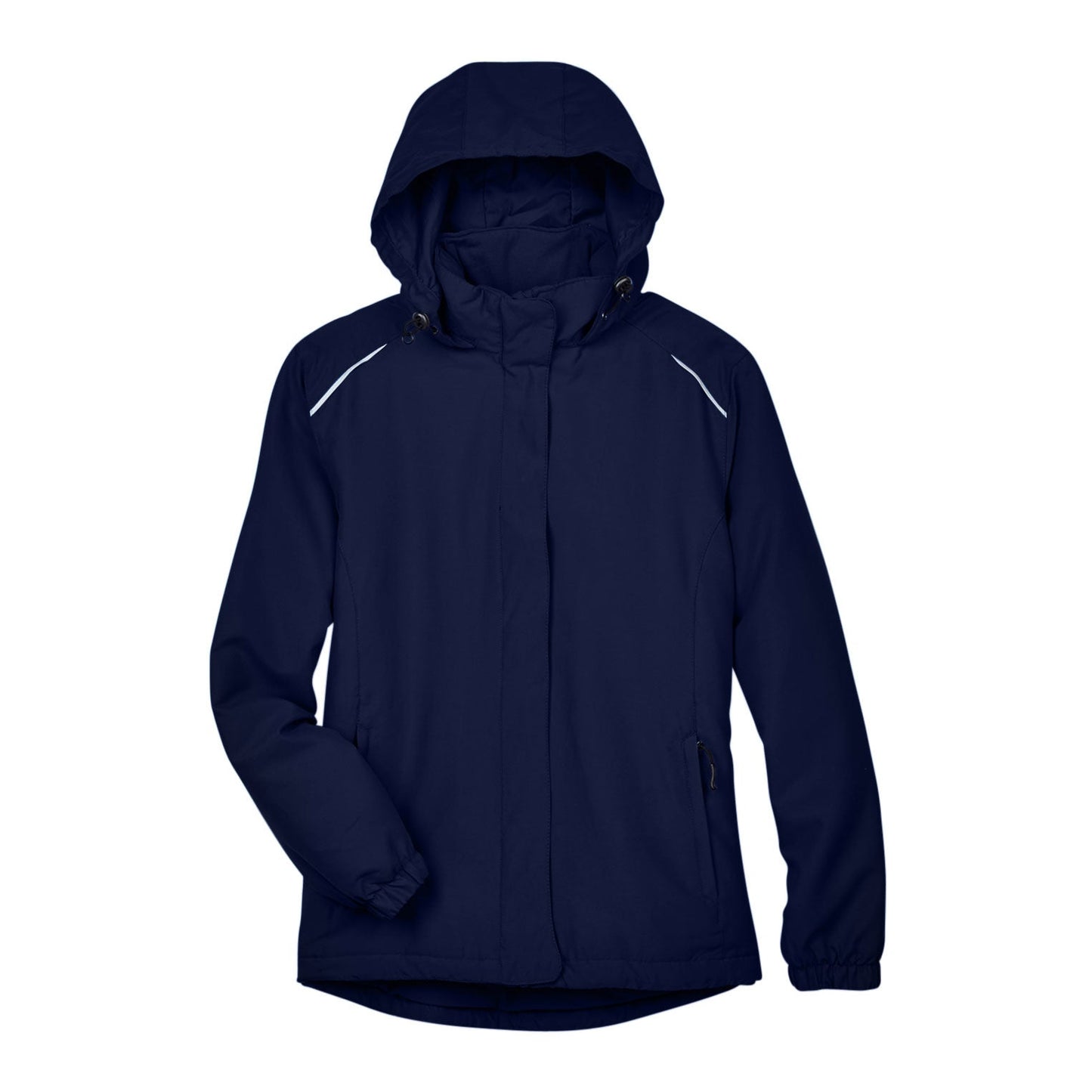 Black Insulated Jacket - Core 365 - Soft Warmth