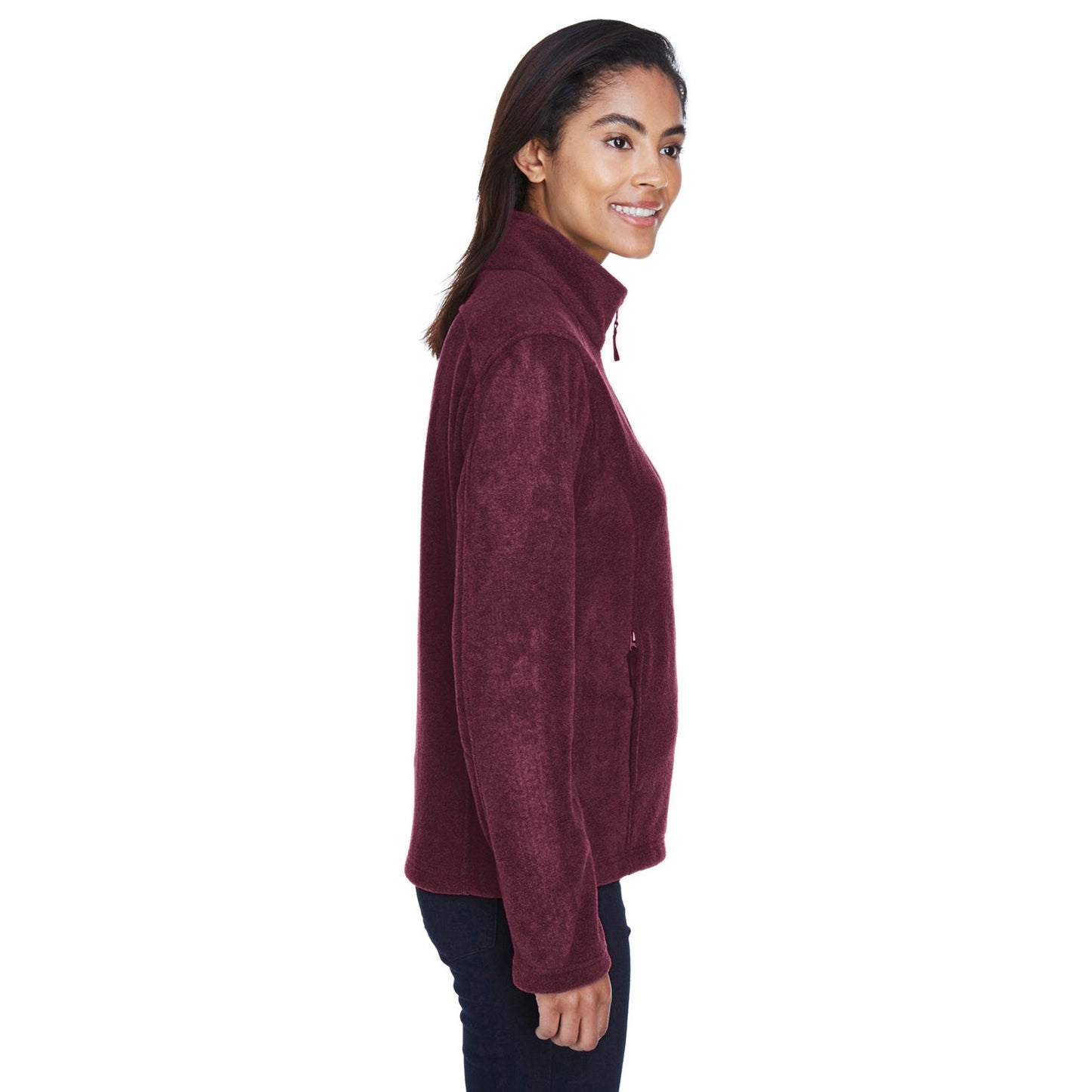 Black Fleece Jacket - Core 365 - Comfortable Design