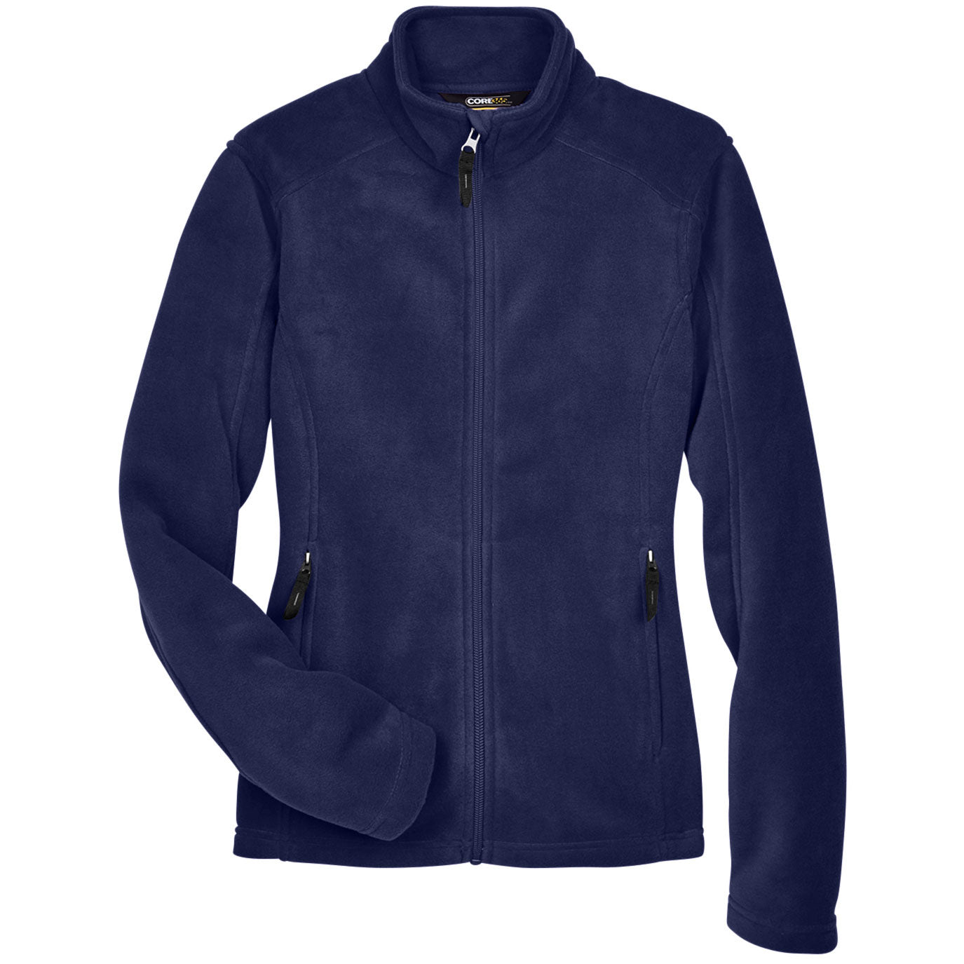 Black Fleece Jacket - Core 365 - Comfortable Design