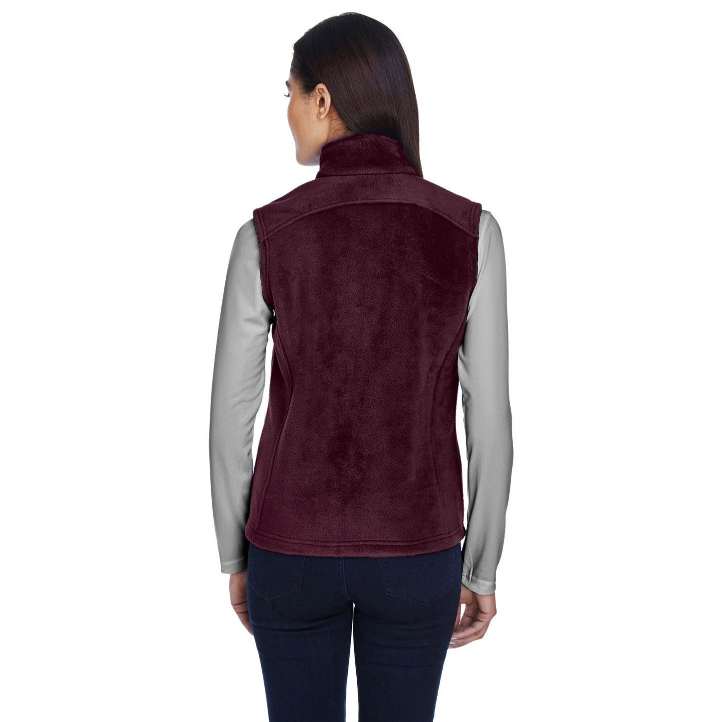 Black Fleece Vest - Core 365 - Warm Chin Guard - Cozy Wear