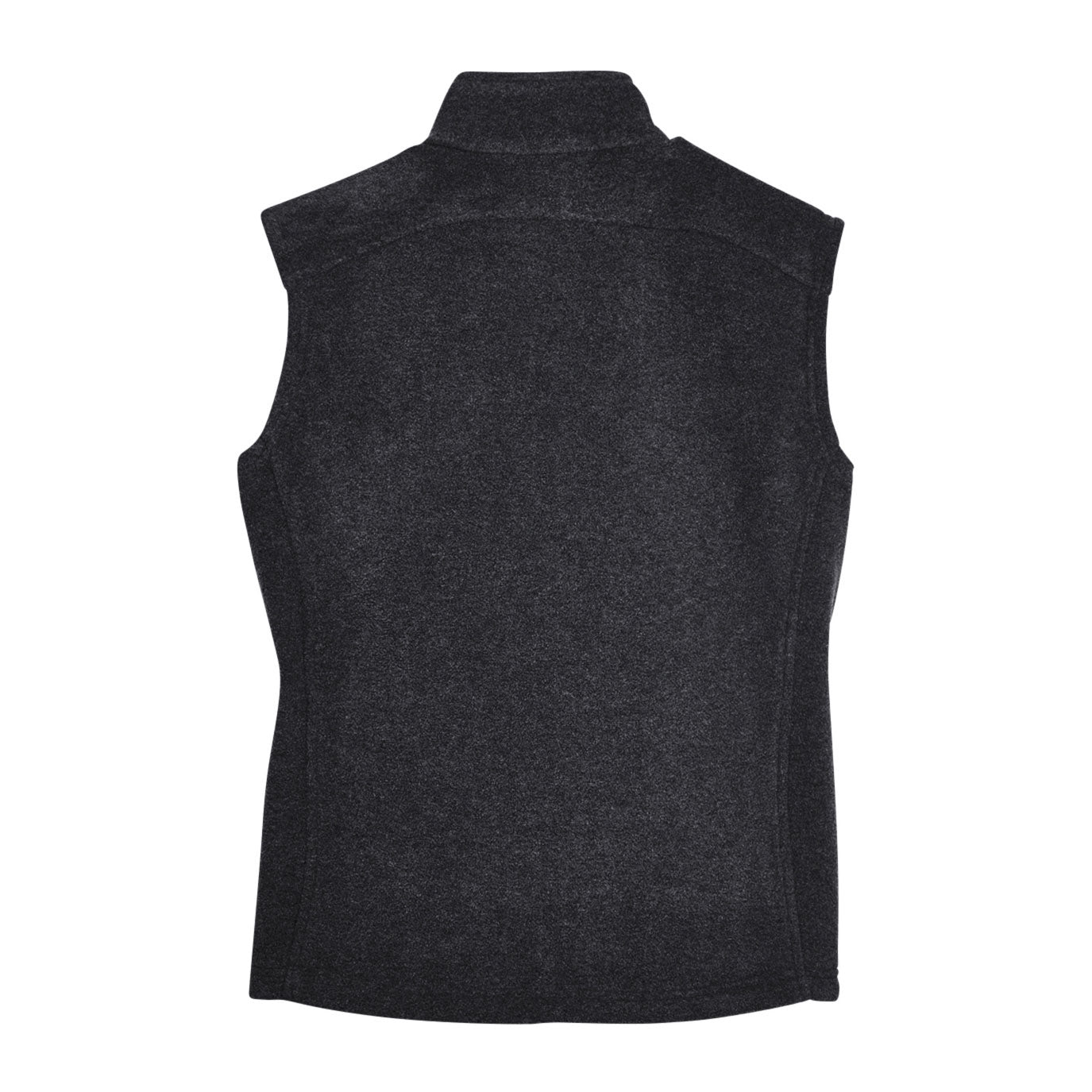 Black Fleece Vest - Core 365 - Warm Chin Guard - Cozy Wear