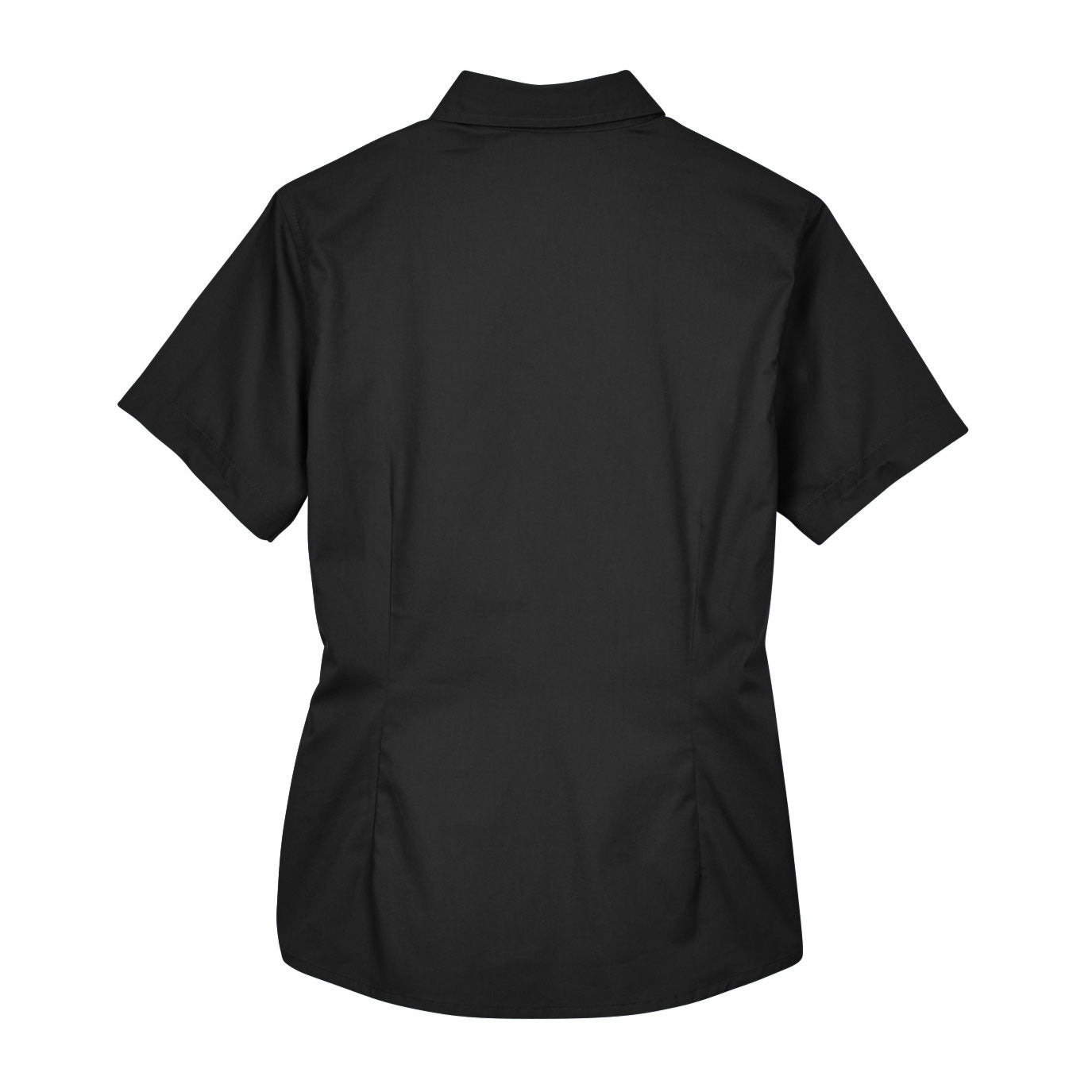Black Button Up Shirts - Core 365 - Short Sleeve Twill