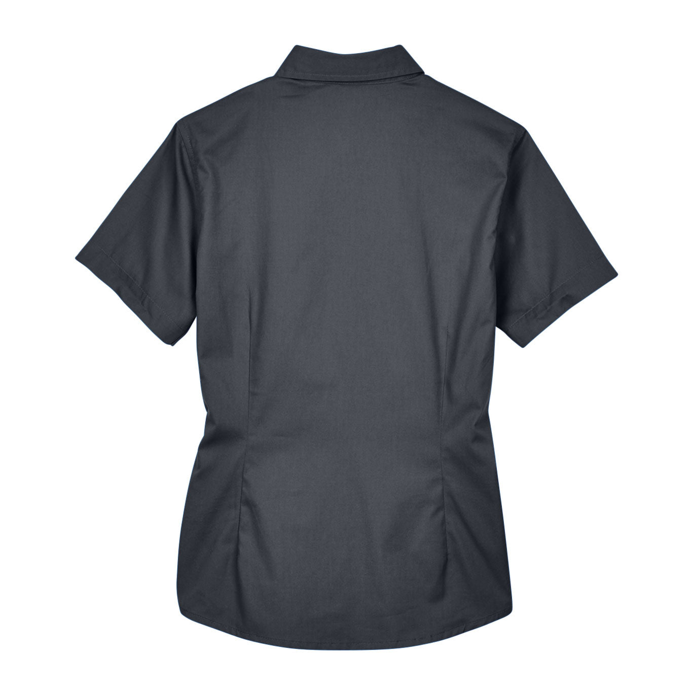 Black Button Up Shirts - Core 365 - Short Sleeve Twill