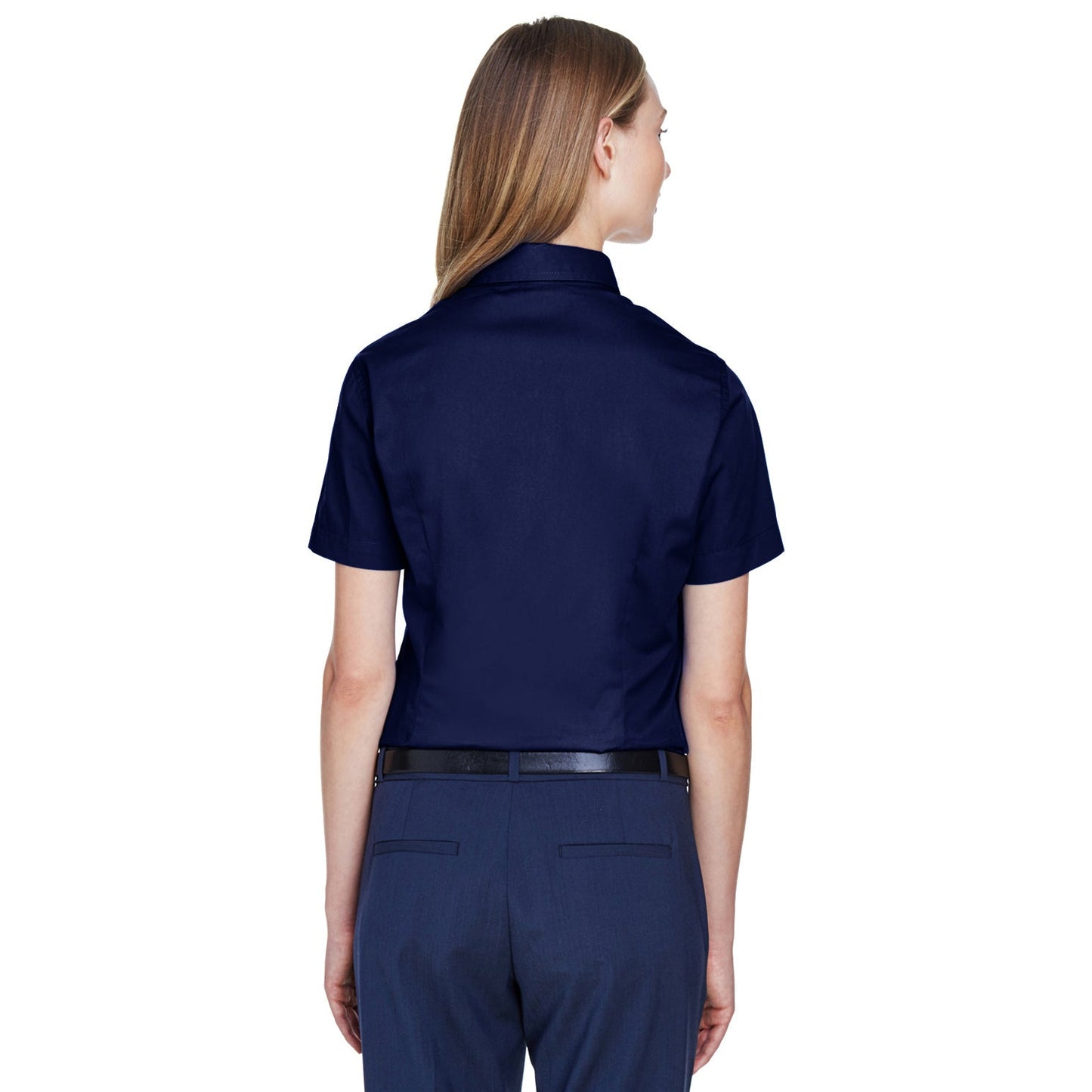 Black Button Up Shirts - Core 365 - Short Sleeve Twill