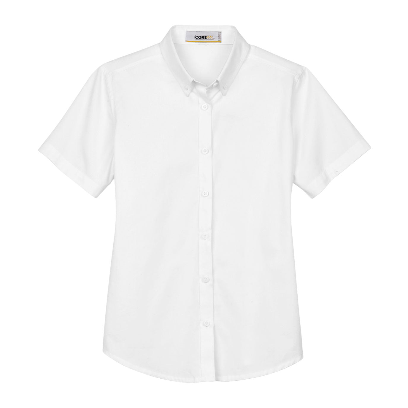 Black Button Up Shirts - Core 365 - Short Sleeve Twill