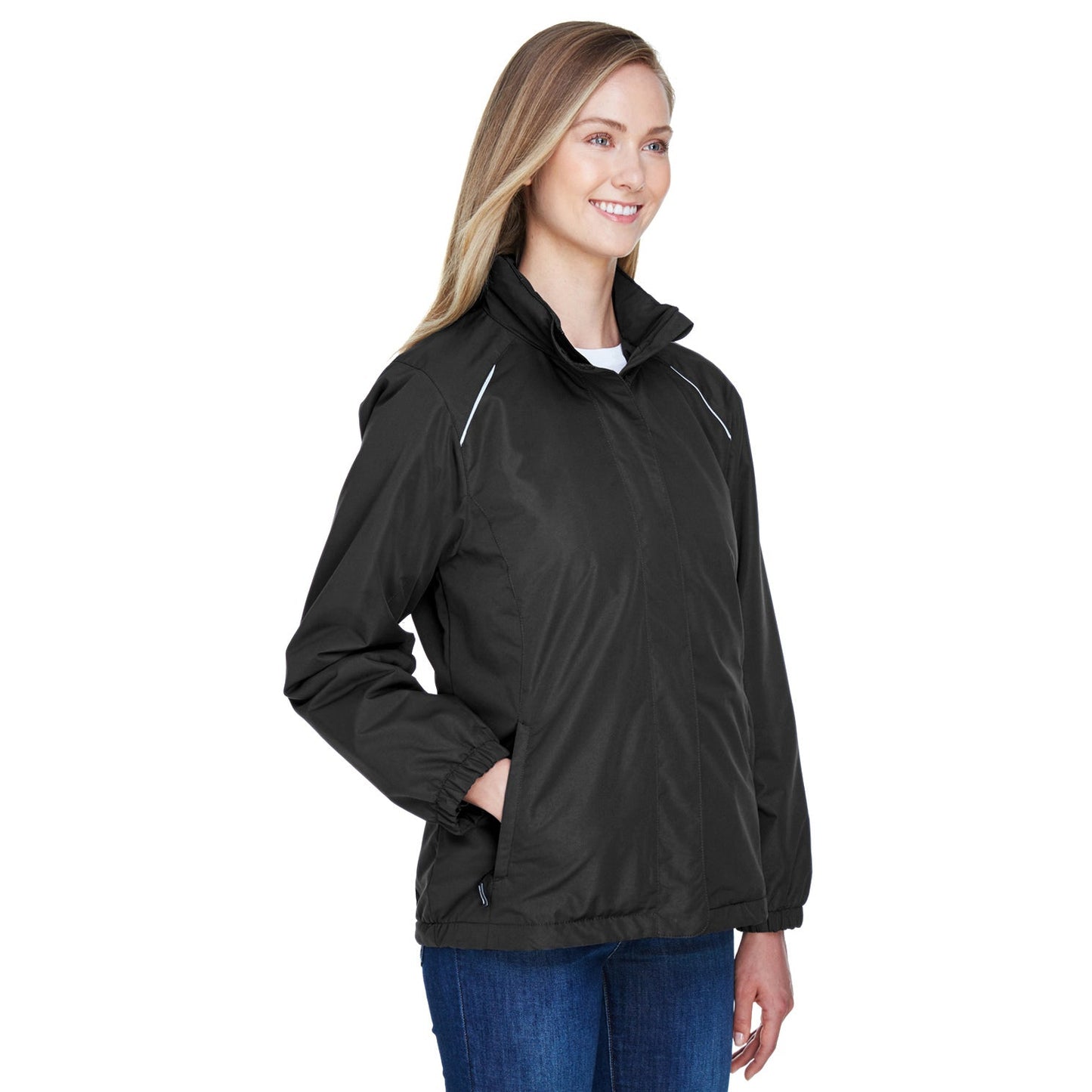 Black Jackets - Core 365 - Fleece-Lined Comfort
