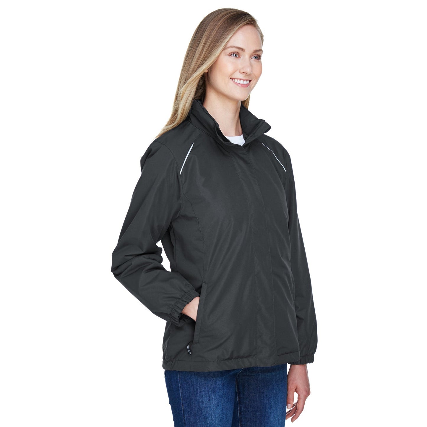 Black Jackets - Core 365 - Fleece-Lined Comfort