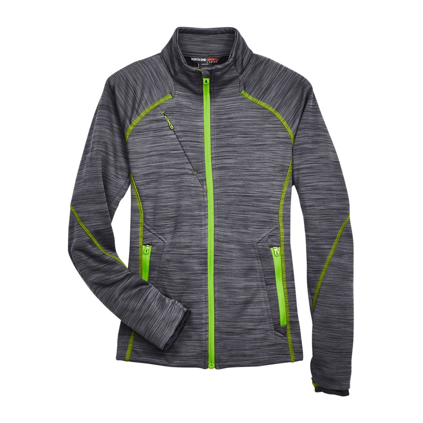 Carbon/Black Jacket - North End - Warm Fleece Design