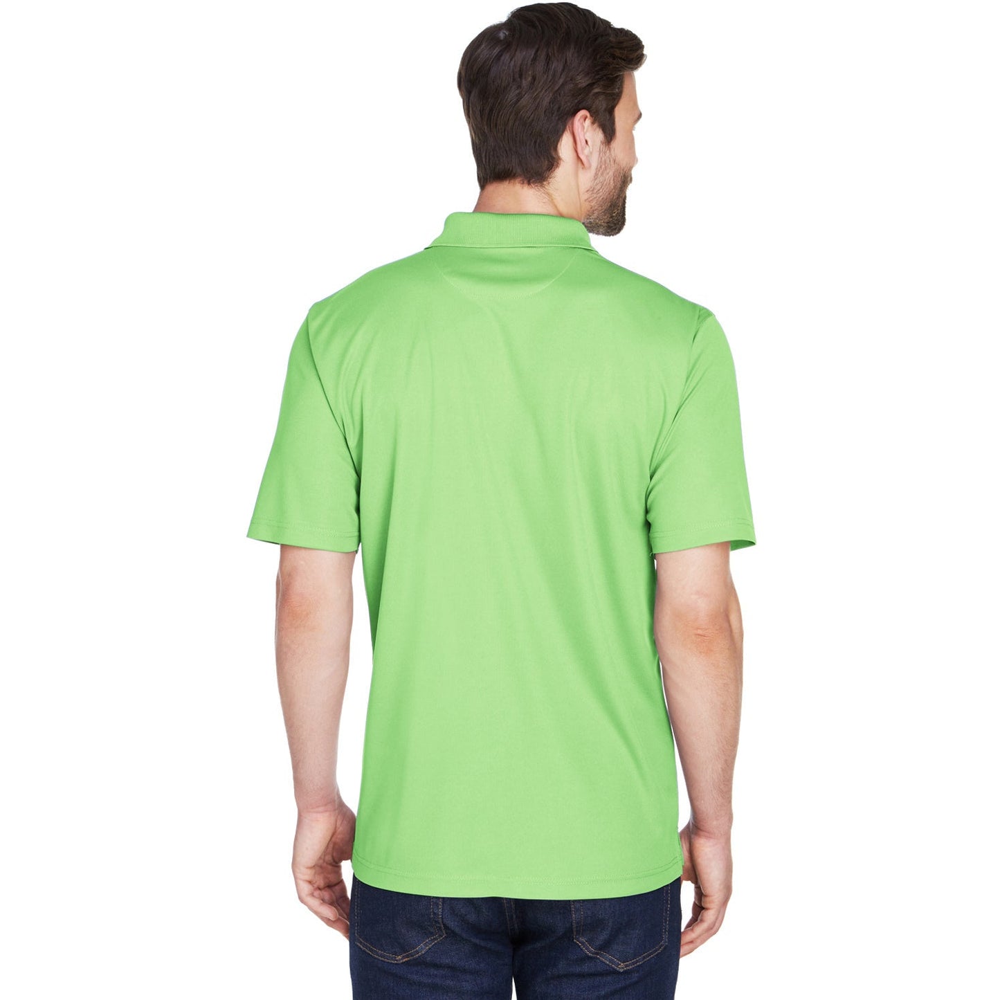 Black Polo Shirt - UltraClub - Cool Dry Mesh