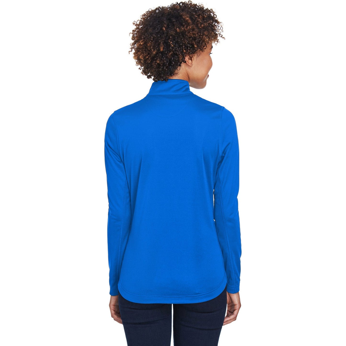Black Quarter-Zip Pullover - UltraClub - Moisture-Wicking
