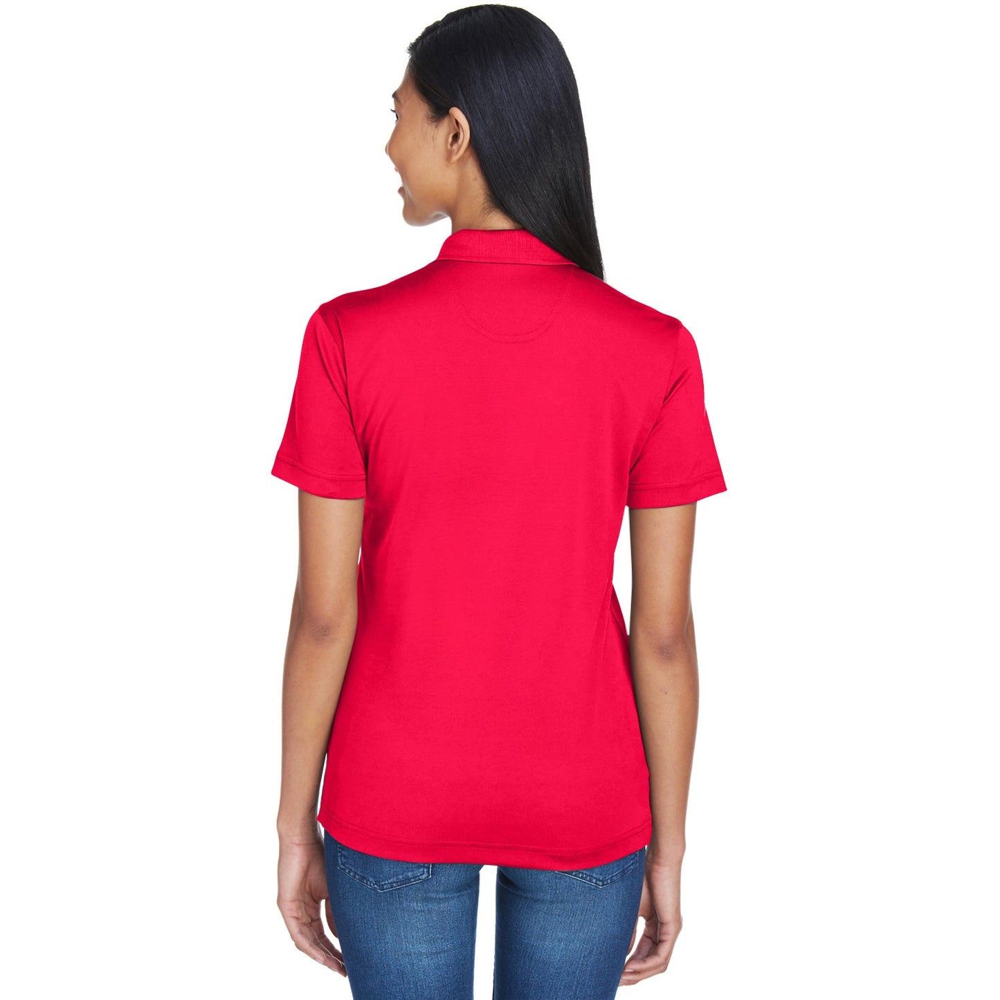 Black Polo Shirt - UltraClub - Moisture-Wicking