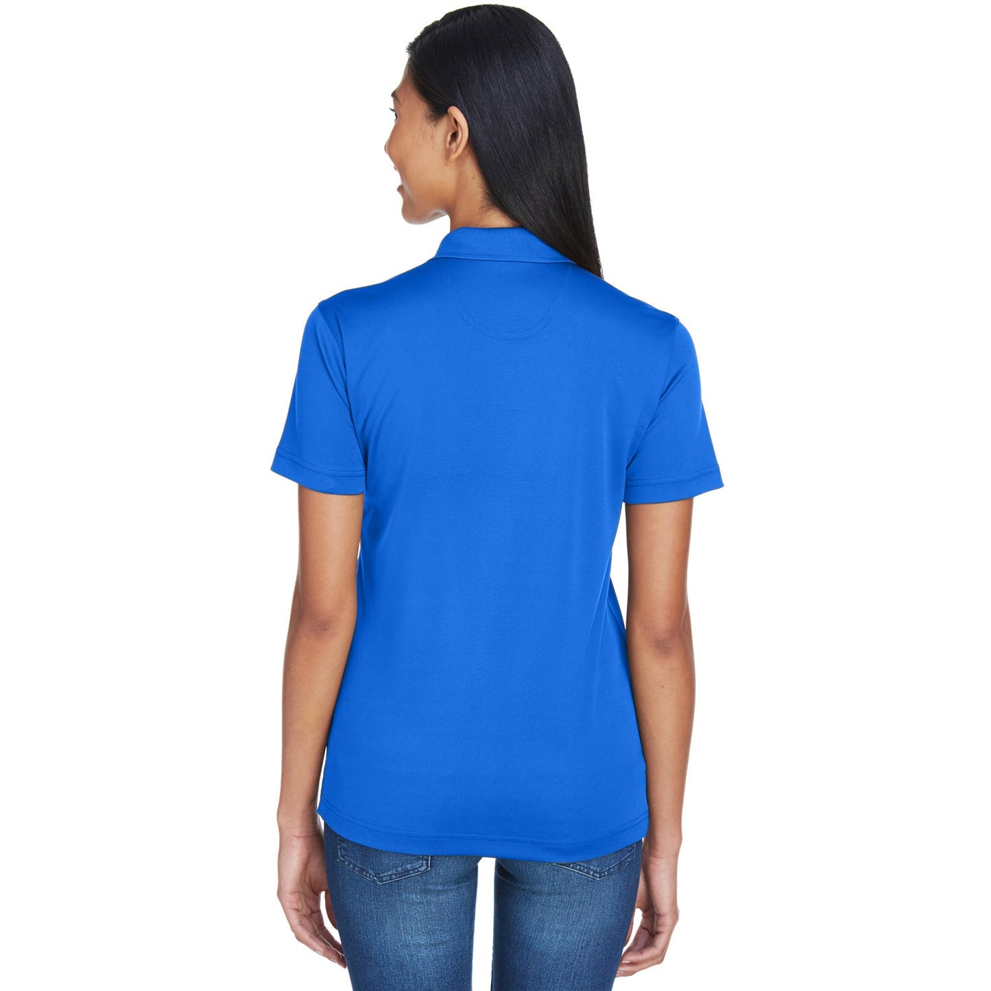 Black Polo Shirt - UltraClub - Moisture-Wicking