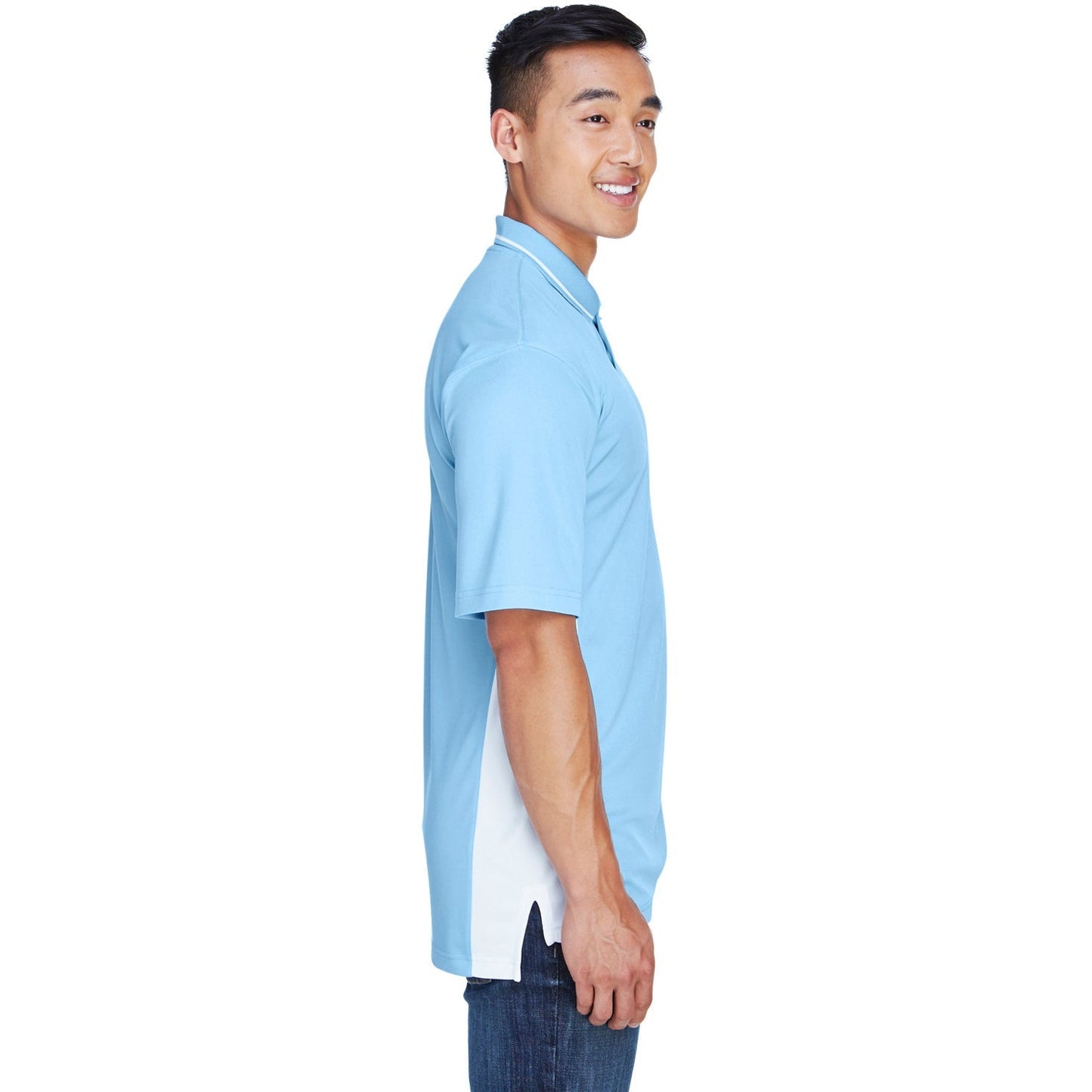 Black/Red Polo Shirt - UltraClub - Cool & Dry Design
