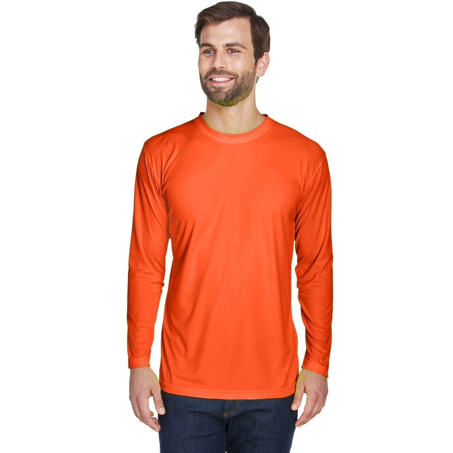 Black T-Shirts - UltraClub - Moisture-Wicking Fabric