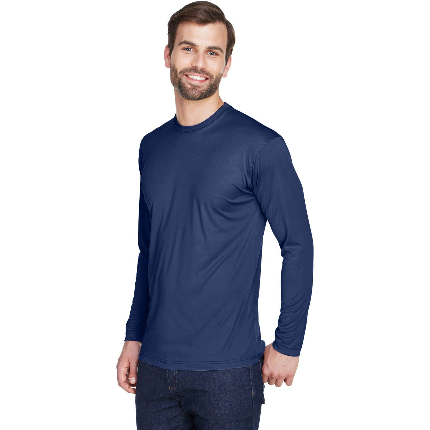 Black T-Shirts - UltraClub - Moisture-Wicking Fabric