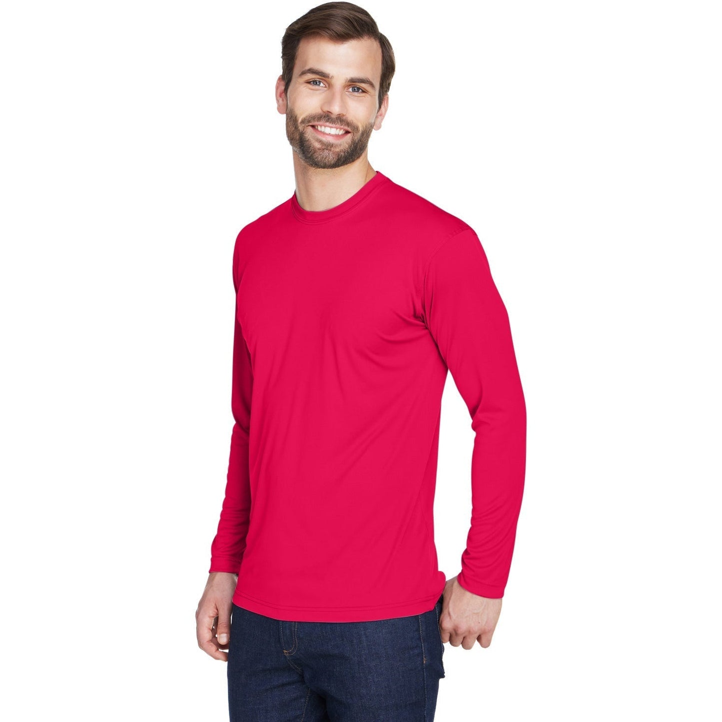 Black T-Shirts - UltraClub - Moisture-Wicking Fabric