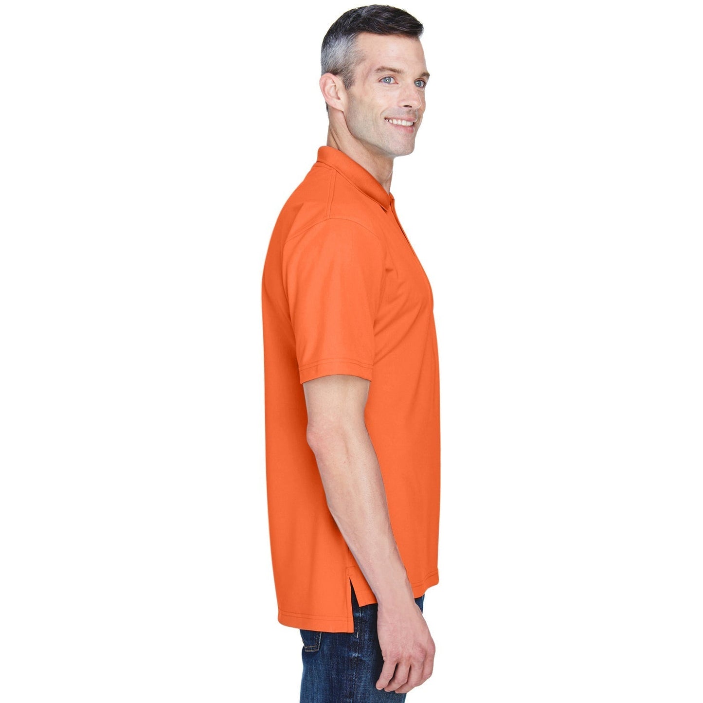 Black Polo Shirt - UltraClub - Cool & Dry Performance