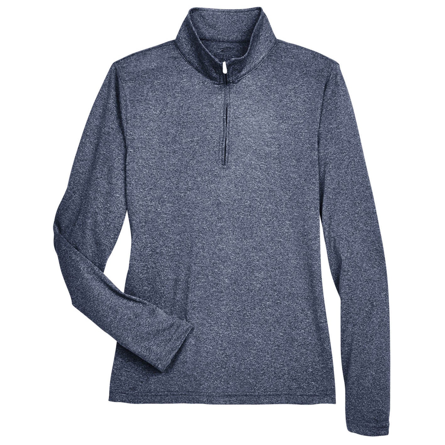 Black Heather Sweatshirt - UltraClub - Moisture Wicking