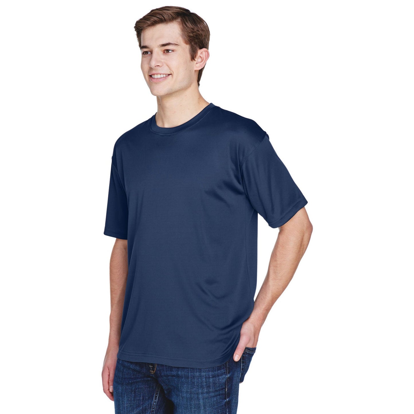Black T-Shirts - UltraClub - Moisture-Wicking Performance