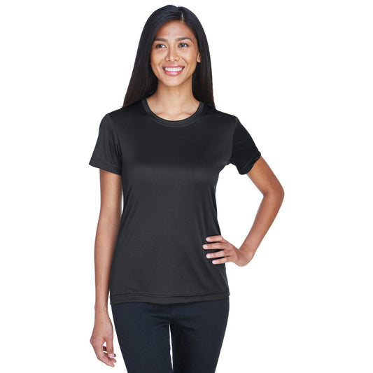 Black T-Shirts - UltraClub - Lightweight Performance