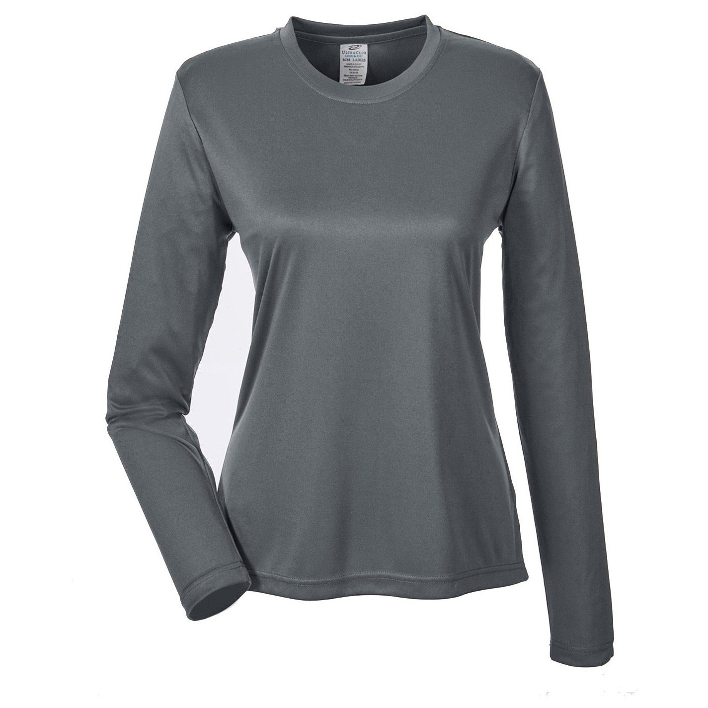 Black T-Shirts - UltraClub - Cool Dry Fabric