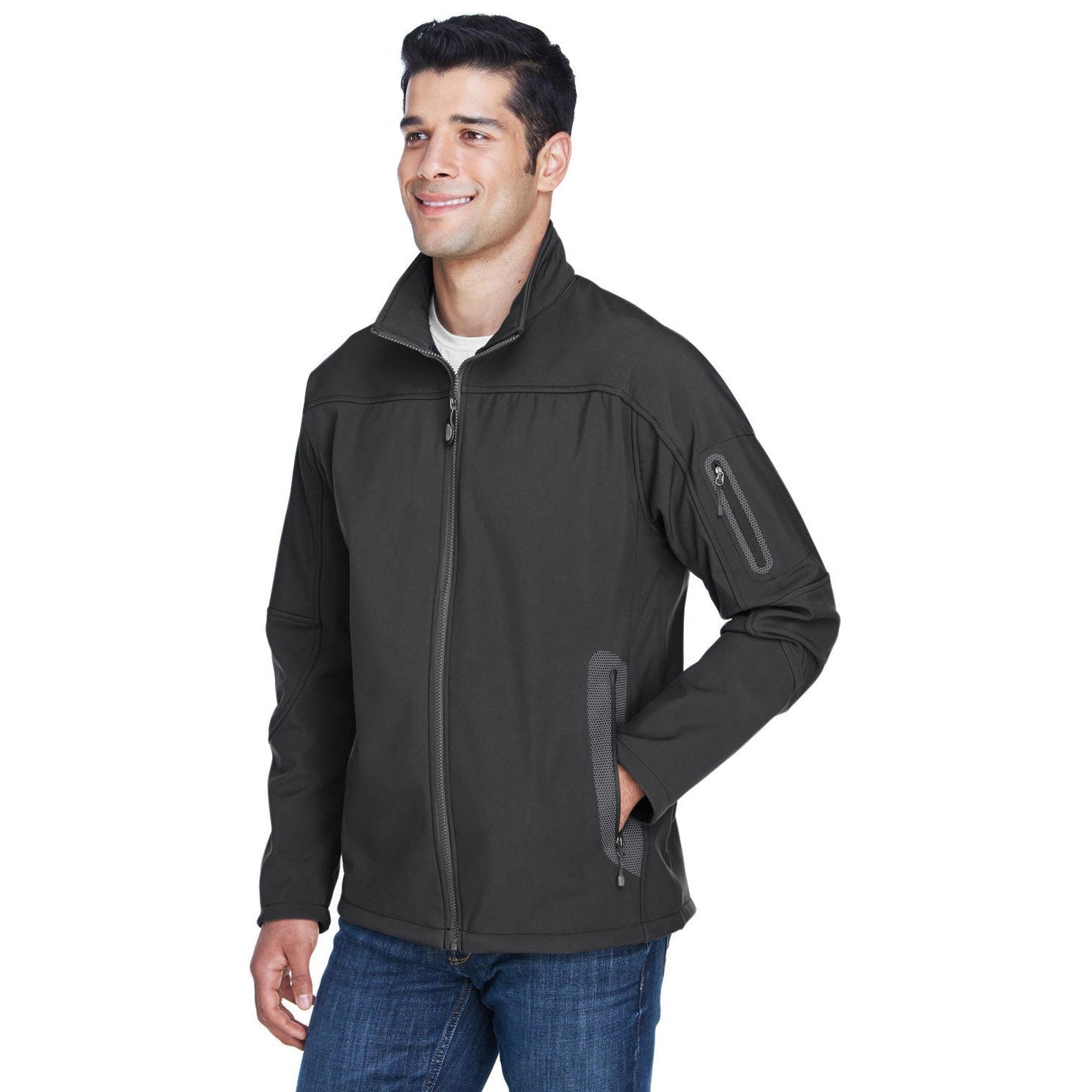 Black Jackets - North End - Fleece Bonded Shell