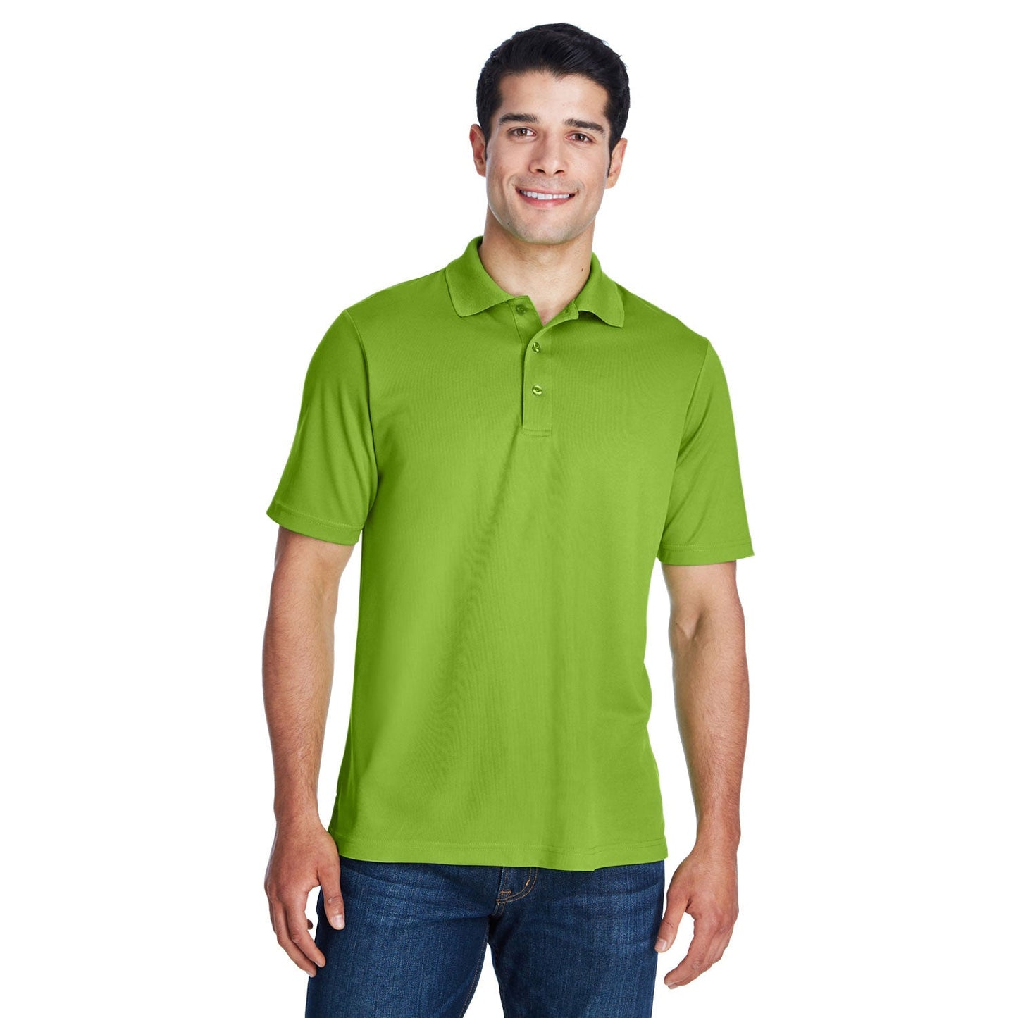 Black Polo Shirt - Core 365 - Performance Pique