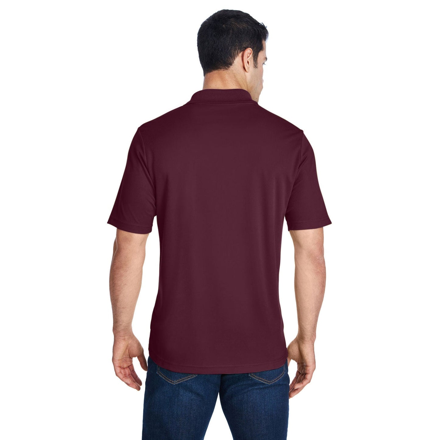 Black Polo Shirt - Core 365 - Performance Pique
