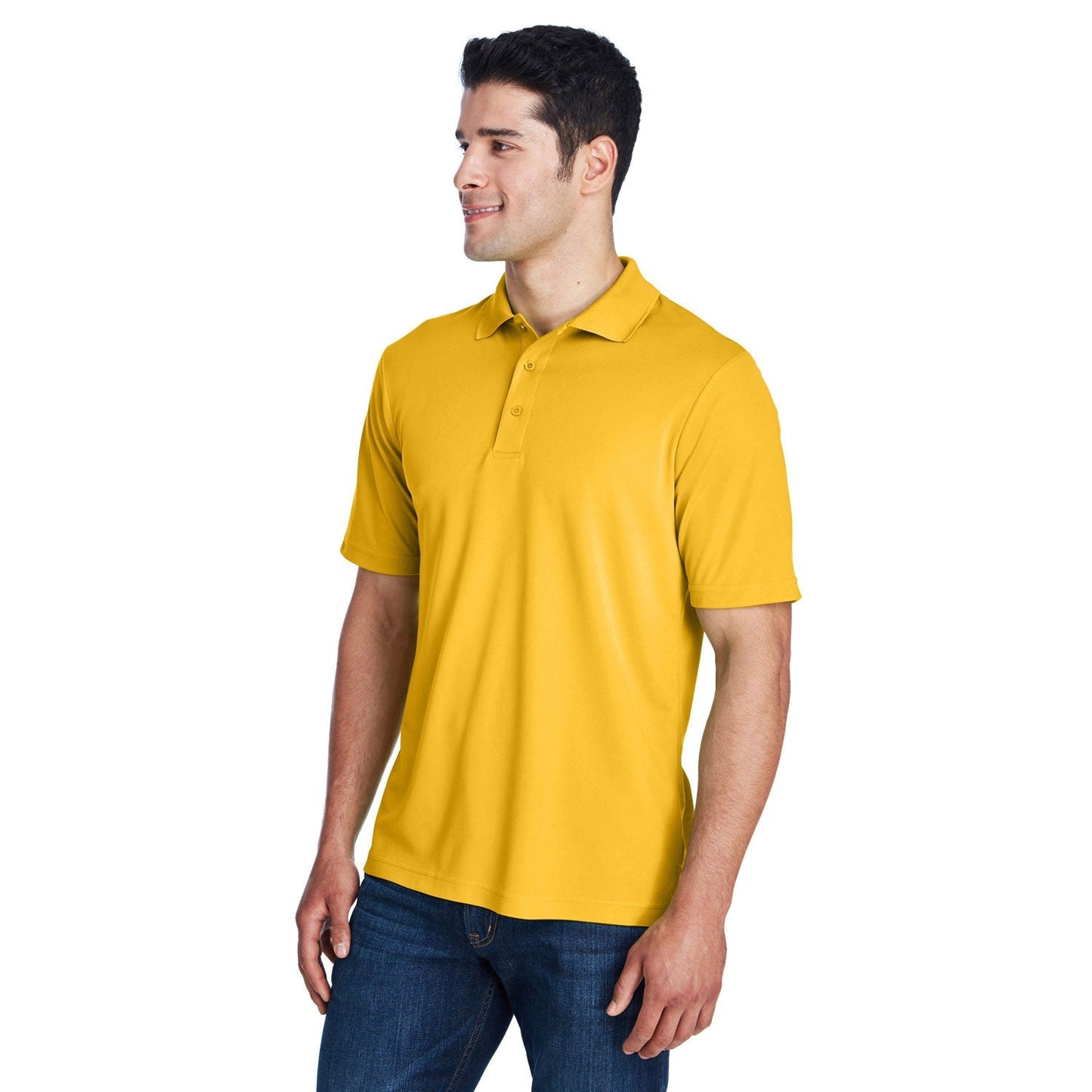 Black Polo Shirt - Core 365 - Performance Pique
