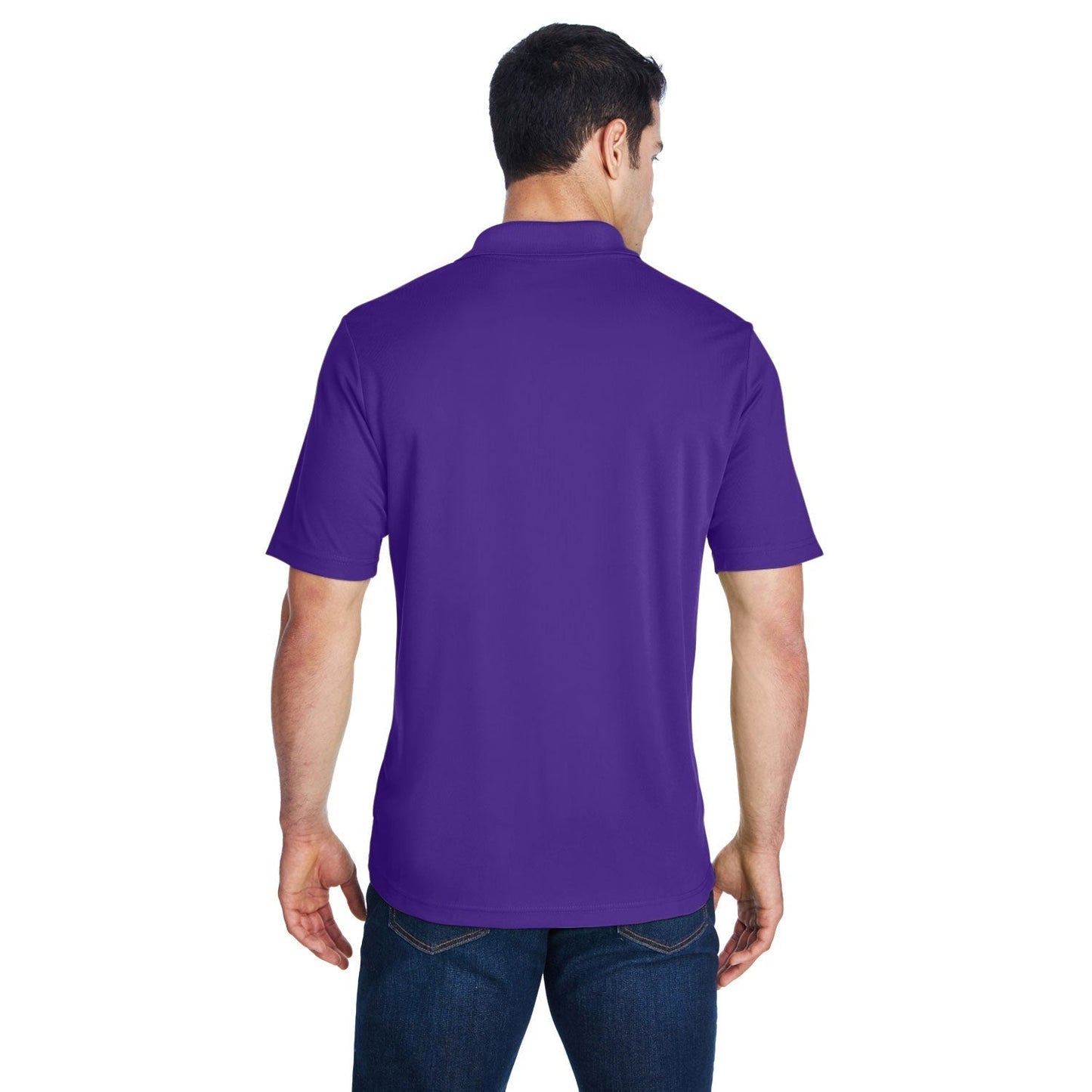 Black Polo Shirt - Core 365 - Performance Pique