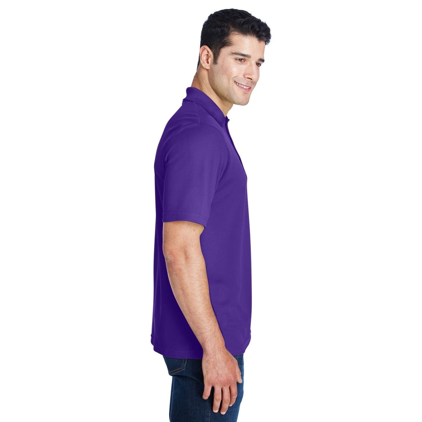 Black Polo Shirt - Core 365 - Performance Pique