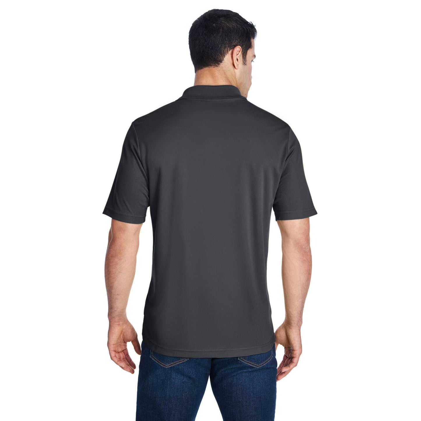 Black Polo Shirt - Core 365 - Performance Pique