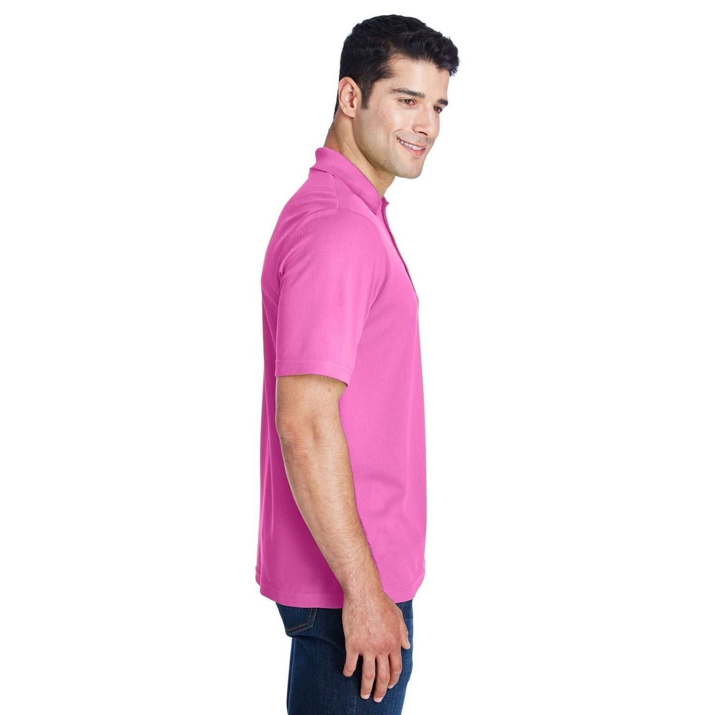 Black Polo Shirt - Core 365 - Performance Pique