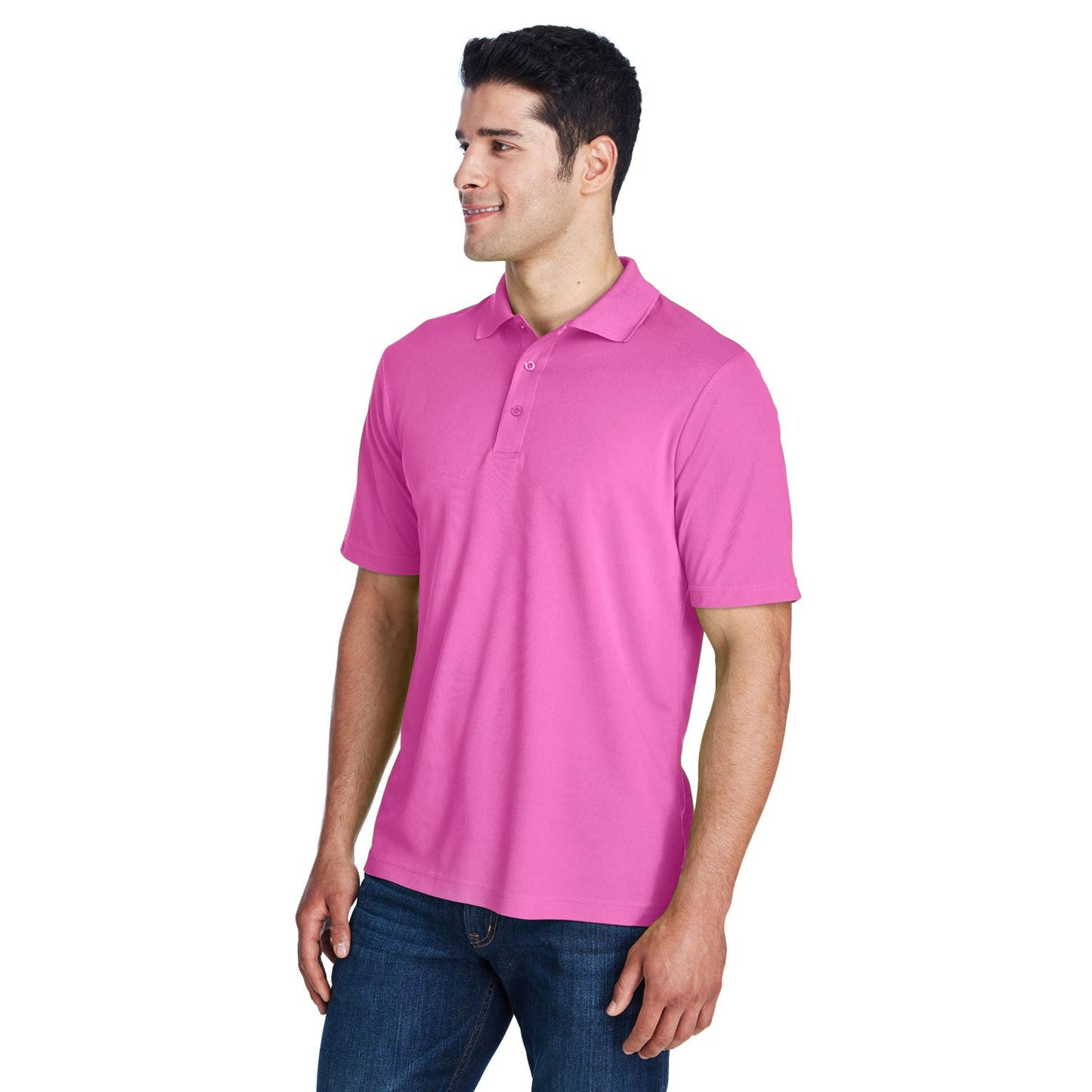 Black Polo Shirt - Core 365 - Performance Pique
