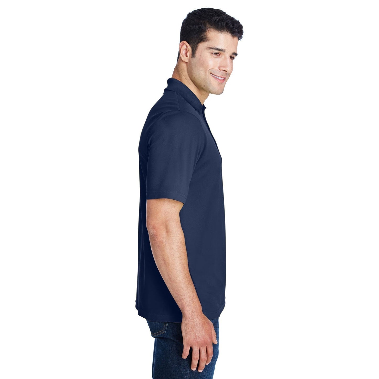 Black Polo Shirt - Core 365 - Performance Pique