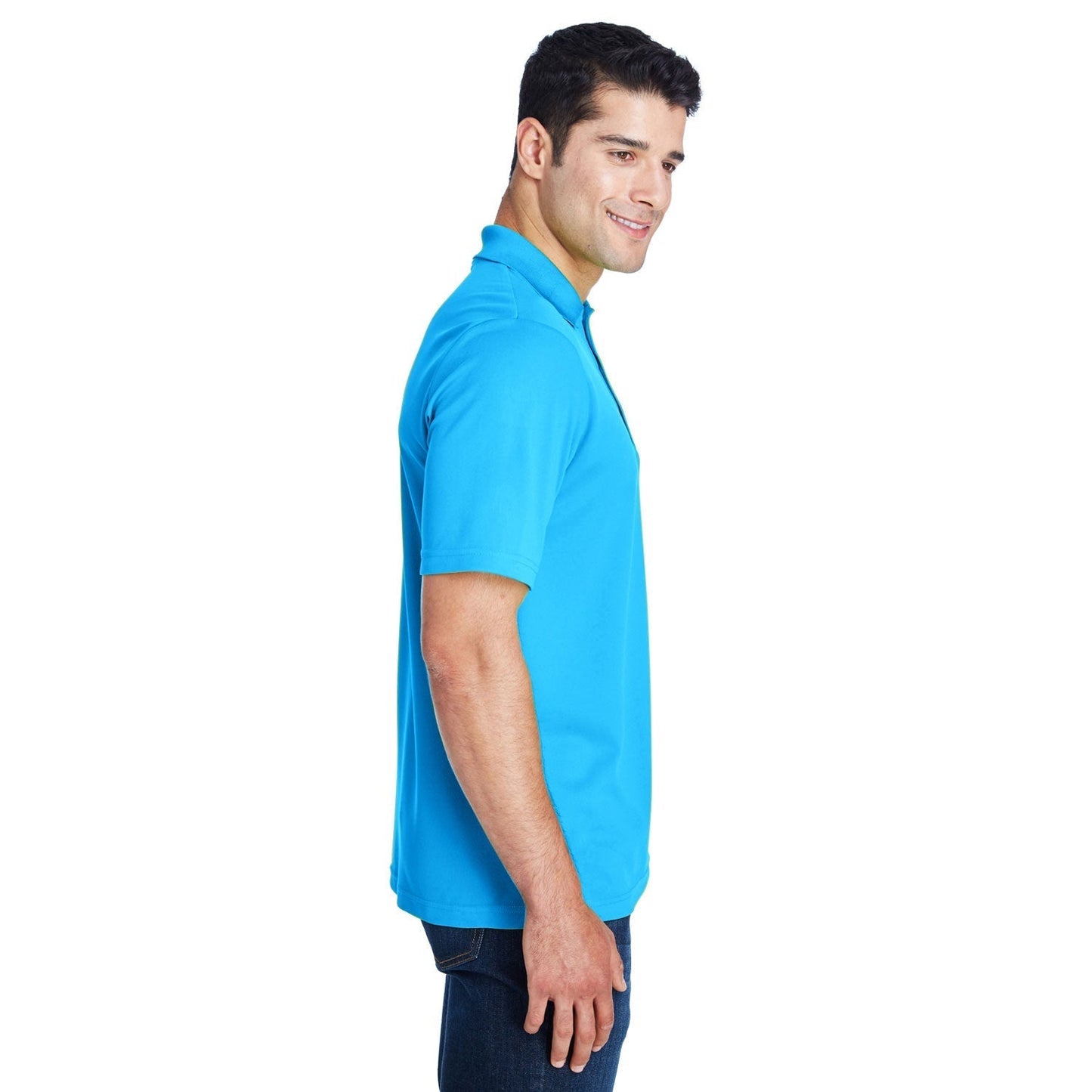 Black Polo Shirt - Core 365 - Performance Pique