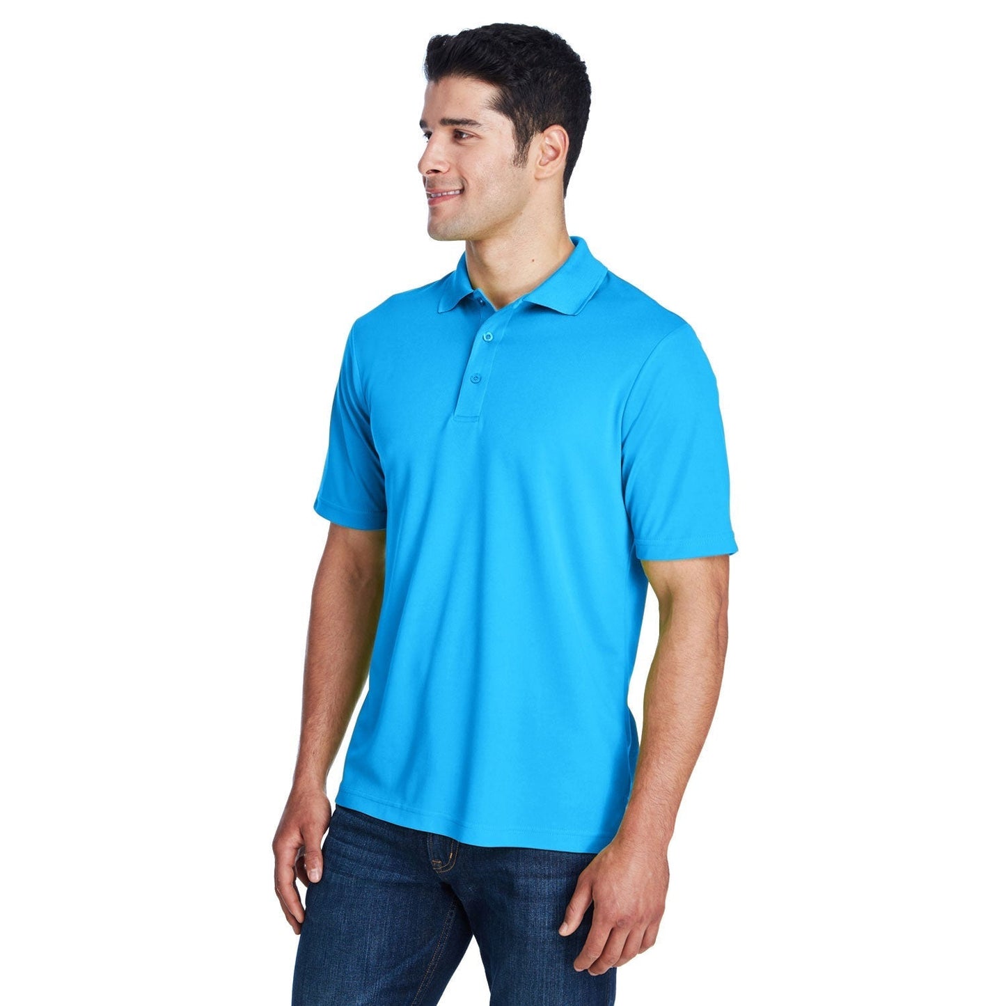 Black Polo Shirt - Core 365 - Performance Pique