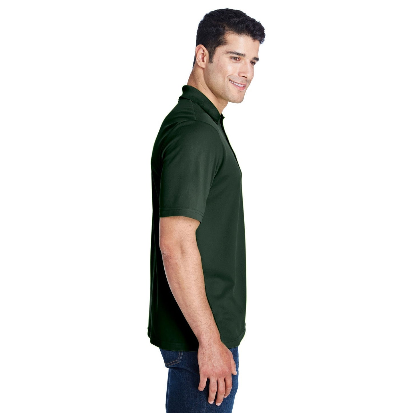 Black Polo Shirt - Core 365 - Performance Pique