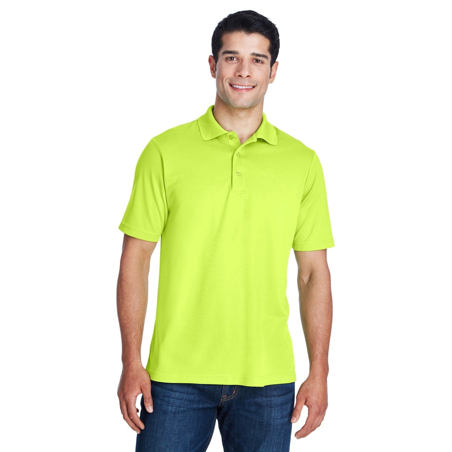 Black Polo Shirt - Core 365 - Performance Pique