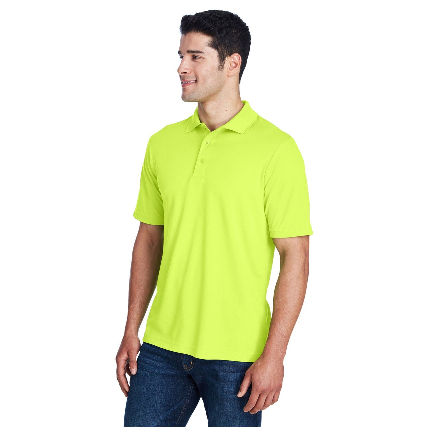 Black Polo Shirt - Core 365 - Performance Pique