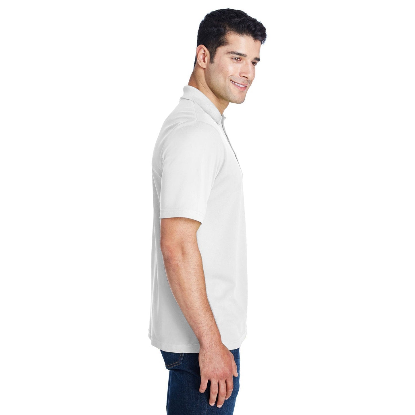 Black Polo Shirt - Core 365 - Performance Pique