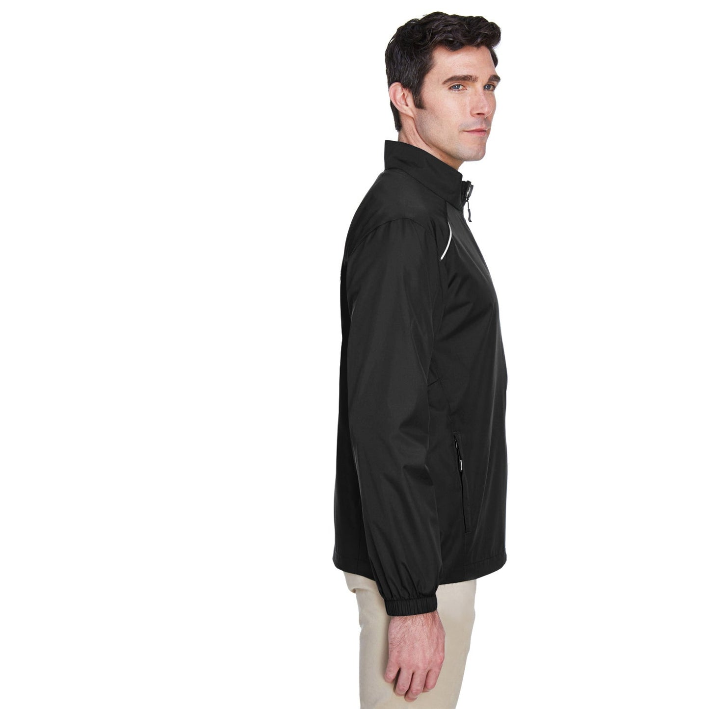 Black Lightweight Jacket - Core 365 - Water Resistant
